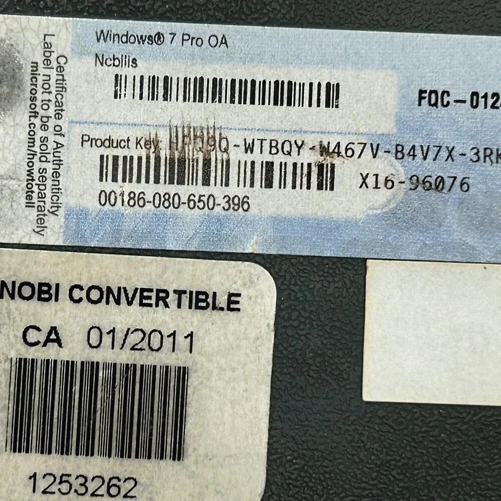 Nobilis Nobi Convertible X16-96076 - BROKEN SCREEN
